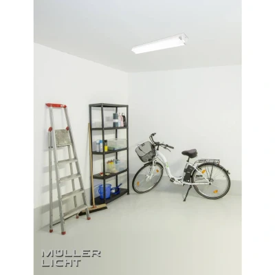 Image de Müller Licht Basic 2 plafonnier LED à lampes 90cm