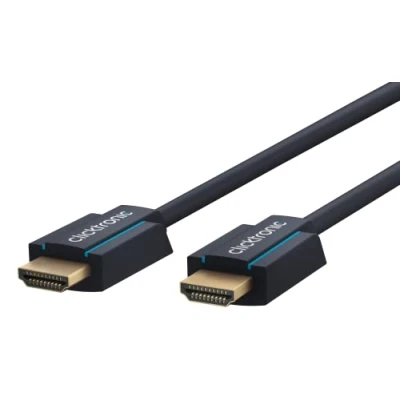 Image de ClickTronic 40990 câble HDMI 2 m Type A (Standard) Noir Neuf