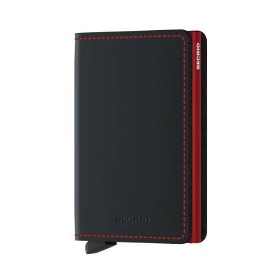 Image de Secrid Slimwallet Matte Black &amp; Red Gravure gratuite