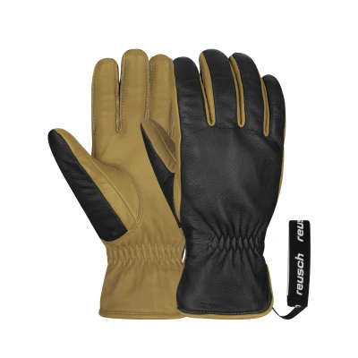 Image de Reusch Outsider Gants d&#039;hiver Unisexes très Chauds, Coupe Vent et Respirants, de Neige, Ski pour Homme Femme avec Cuir Plein qualité supérieure