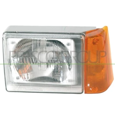 Image de PRASCO FT1214603 Phares droit H4 orange avec feu de clignotant FIAT: Panda I 3/5 portes