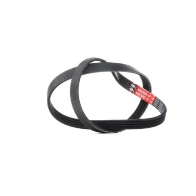 Image de GATES Micro V 4PK855 Courroie Poly 855 4 Polyester, EPDM (éthylène propylène diène caoutchouc) PEUGEOT: Partner I Van, 205 II 3/5 portes oscaro,
