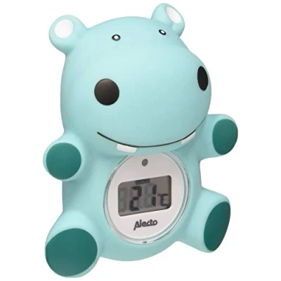 Image de Thermomètre de bain Hippo Vert