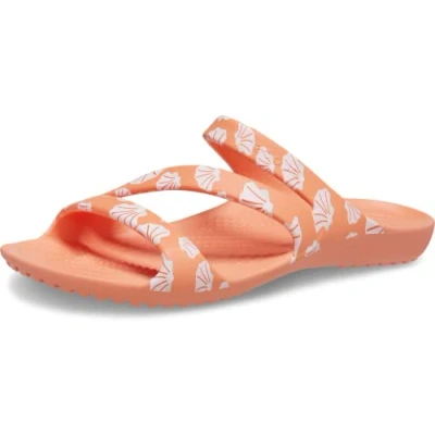 Image de Crocs Sandales Kadee II W pour femme, Papaya Multi, 37/38 EU