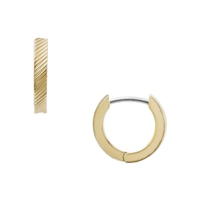 Image de Fossil Harlow Boucles d&#039;oreilles, Femme, Taille: One Size, Gold