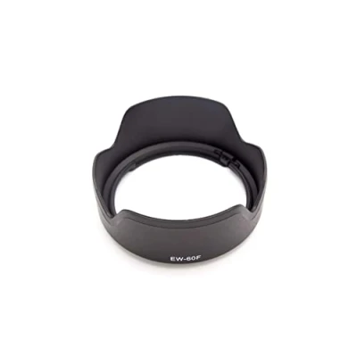 Image de vhbw Pare soleil remplacement pour Canon EW 60F 55mm objectif Cache noir, plastique, tulipe