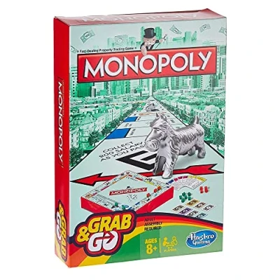 Image de Monopoly Hasbro Gaming Grab &amp; Go Game