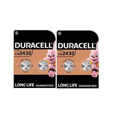 Image de 4 x Duracell Cr 2430 Lithium (2 ampoules de 2 batteries) piles