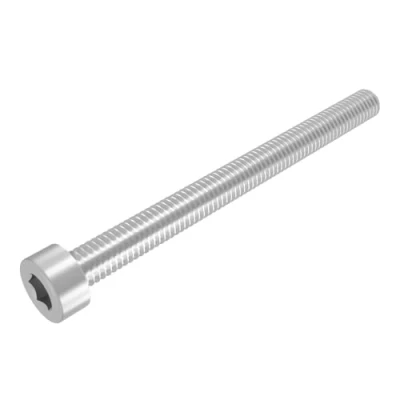 Image de SECCARO Lot de 20 vis cylindriques M2,5 x 40 mm, en acier inoxydable V2A VA A2, DIN 912 / ISO 4762, à six pans creux, filetage complet