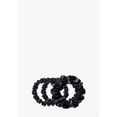 Image de Slip PURE SILK BACK TO Basics Assorted Scrunchies Accessoires soin du corps, Femme, Taille: One Size, Black