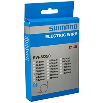 Image de SHIMANO Mixte Câble D&#039;alimentation Ewsd50 Cha ne de v lo, Noir, 850 mm EU