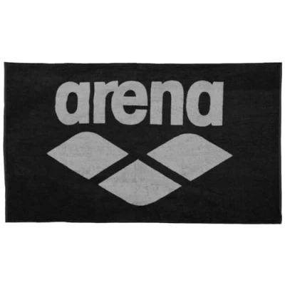 Image de Arena Pool Soft Serviettes De Piscine Black Grey One Size