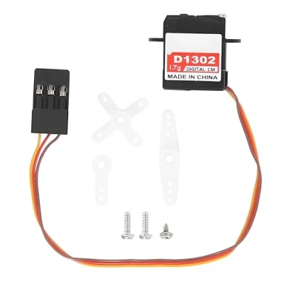 Image de Servo RC, pièces de Rechange Mise à Niveau RC numérique Micro Mini Portable pour modèle d&#039;avion voilure Fixe(JR Plug)