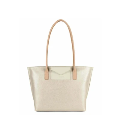 Image de Lancaster MAYA Sac à main, Femme, Taille: One Size, Nacre blanc poudre