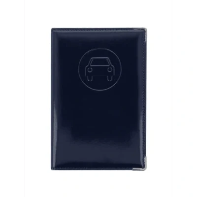 Image de Color Pop Porte Papiers Voiture Couleur Motif bleau Marine Fabrication française en PVC 15,4 x 10,3 0,8 cm Tous permis