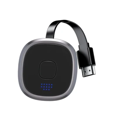 Image de OBEST Récepteur Vidéo 1080P sans Fil 5G,Dongle WiFi,HDMI Display Adaptateur pour iOS/Android/Windows/Pc vers TV HD/Moniteur/Projecteur/Mac