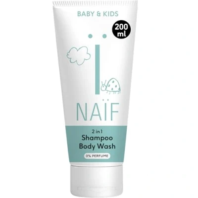 Image de Naïf Kids shampooing et après 2 en 1