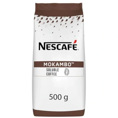 Image de NESCAFÉ MOKAMBO Tradicion Café Certifié Rainforest Alliance 100% Issu d&#039;un Approvisionnement plus responsable Sachet De 500g