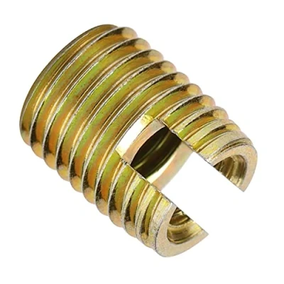 Image de Marhynchus 20Pcs inserts filetés accessoires de matériel d&#039;insertion filetage auto taraudeur en acier au carbone 302(Intérieur M10 * 1,5 extérieur M14 1,5)