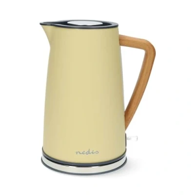 Image de Wasserkocher 1.7 l Soft Touch Gelb Um 360 Grad drehbar Verdecktes Heizelement Strix Controller Boil dry protection