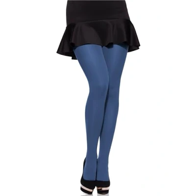 Image de Merry Style Collants Microfibre pour Femmes, Élastiques et Opaques Grandes Tailles MS 162 60 DEN (Cobalt, XL)