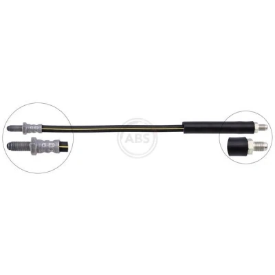 Image de A.B.S. SL 2762 Flexible De Frein 370 OUT. M10x1 FORD: Sierra Mk1 3/5 portes, Granada Break, Granada, LDV: Convoy Van