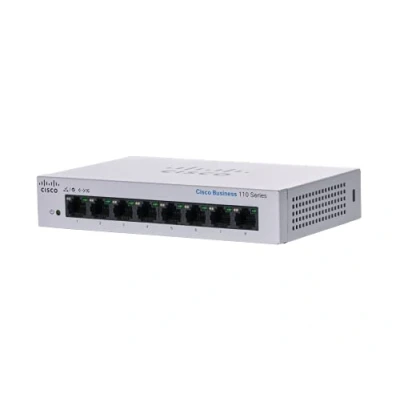 Image de Cisco Commutateur non administrable Business CBS110 8T D 8 Ports GE Bureau Alim. externe Garantie Limitée à Vie (CBS110 D)
