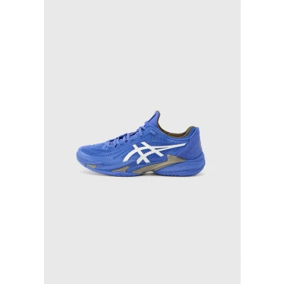 Image de Asics Court 3 Chaussures de tennis toutes surfaces, Homme, Taille: 45, Dark cobalt/white