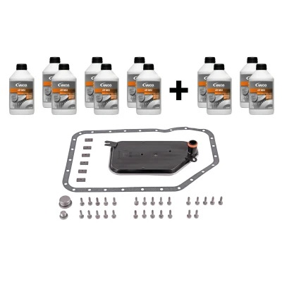 Image de VAICO V10 3213 XXL Jeu de pièces, Vidange boîte automatique AUDI: A4 B6 Avant, A6 C6 Berline, B7 VOLKSWAGEN: Phaeton, Passat B5 GP Break
