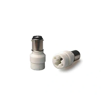 Image de ShuoHui Lot de 2 adaptateurs B15 B15D / BA15D vers G9 pour culot à broches halogènes LED