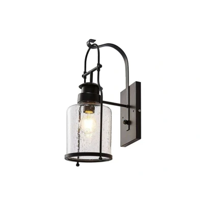 Image de Lindby Applique Murale Rozalie à intensité variable (Antique, Classic) en Noir Métal e. a. pour Couloir (1 lampe,à E27), Applique, Lampe Murale, Eclairage, Luminaire Mural
