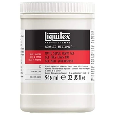 Image de Liquitex Additif Médium Gel Mat Très Epais Pot 946ml
