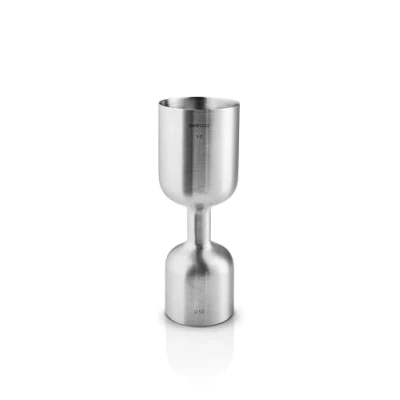 Image de Eva Solo Jigger à cocktail Liquid Lounge Contient 2,5 cl et 5 cl. Design fonctionnalité danois Acier brossé