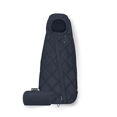 Image de CYBEX Gold Chancelière Snøgga Mini 2, Pour Coques Bébé, de la Naissance à env. 24 mois, TOG 4, Ocean Blue (Bleu)