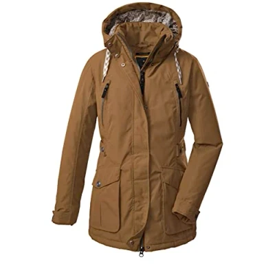 Image de G.I.G.A. DX Femme Gw 62 Wmn Jckt Veste fonctionnelle d contract e avec capuche amovible, brun clair, 34 EU