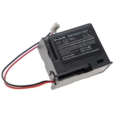Image de vhbw Pile Compatible avec Mitsubishi MR BAT6V1SET A PLC Contrôleur Logique Programmable (1450mAh, 6V, Li MnO2)