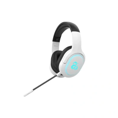 Image de Newskill Scylla Ivory Casque Gaming RGB sans fil PC/PS4/PS5/Switch/Xbox One/Xbox Series X/S Blanc