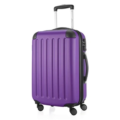 Image de HAUPTSTADTKOFFER Spree Bagages Cabine à Main, Valise Rigide, Trolley, ABS, TSA, extra léger, extensible, 4 roues, 55 cm, 42 L, Violet