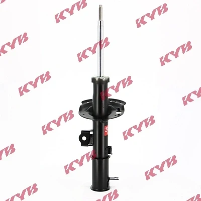 Image de KYB 338108 Amortisseur Essieu avant droit Pression de gaz Système bitube Jambe suspension Goujon en haut