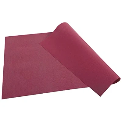 Image de Pro Nappe Réf. S340108I Set de table non tissé spunbond Tissu indéchirable, déperlant et essuyable Format 30X40 Couleur bordeaux Fabriqué En France barquette 100 sets