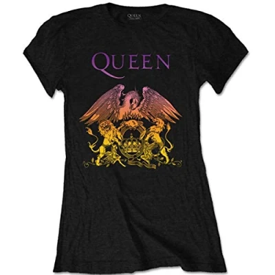 Image de Queen T Shirt Femme Noir 42