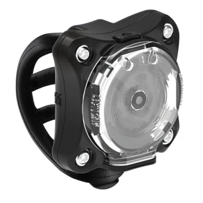 Image de LEZYNE Zecto Drive Phare Avant pour vélo Durable Rechargeable par USB IPX7 étanche 250 lumens LED Blanches avec Plusieurs Modes Solide et Flash Sangle de Montage en Caoutchouc Silicone Incluse,
