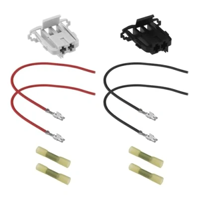Image de YINETTECH Kit de réparation Harnais résistance Compatible avec Alfa Mito (2008+) Citroën Berlingo (2008+), C3 Picasso, C4 Jumpy (2007+) Fiat Doblo Grande Punto (2010+)