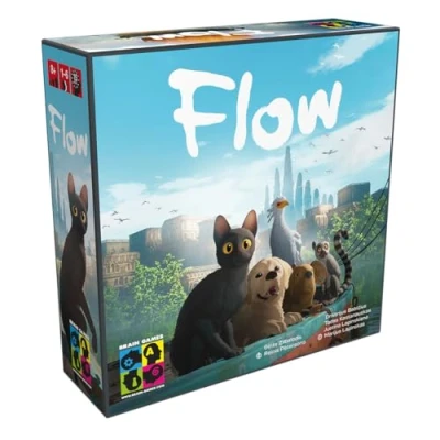Image de Brain Games Flow Jeux Coopératif Inspiré du Film d&#039;Animation Multi Primé Même Nom Aidez Les Animaux À Vaincre Leur Peur de l&#039;eau 1 à 6 Joueurs Partir 8 Ans