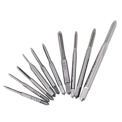 Image de Micro tarauds, tarauds à filetage, taraud en acier rapide, M1 M3.5 Mini NC grande vitesse taraudage taraudage, pour