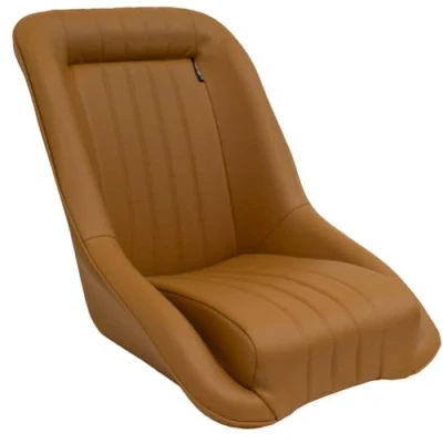 Image de Siège baquet &#039;Classic&#039; Simili Cuir Beige Dossier fixe incl. glissières