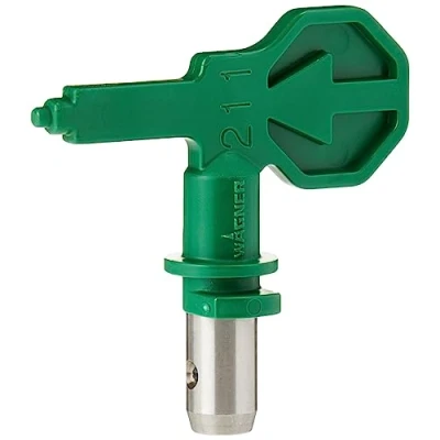 Image de WAGNER HEA Buse 211 pour systèmes de Peinture par pulvérisation Control Pro Airless lasures, Vernis, huiles et Agent séparateur, &lt; Jusqu’à 55% Brouillard en Moins, Vert