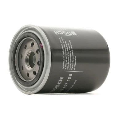 Image de BOSCH F 026 407 198 Filtre à huile 1&quot; 12 UNF avec un clapet de non retour vissé NISSAN: TERRANO 2, Patrol GR 5 SUV, Primera portes