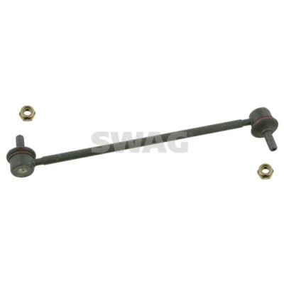 Image de SWAG 81 92 6085 Biellette de barre stabilisatrice Essieu avant gauche, droit 285 M10 x 1,25 avec écrou autobloquant Acier