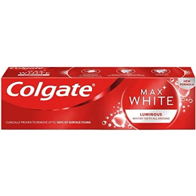 Image de Dentifrice Colgate Max White Luminous 3 x 75 ml
